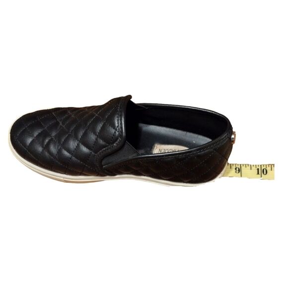 Pre-Owned Used Great Condition Steve Madden ECENTRCQ BLACK Slip Ons Size 8M! - Picture 11 of 11